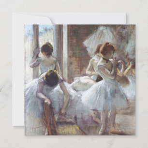 Carte Danseurs Edgar Degas