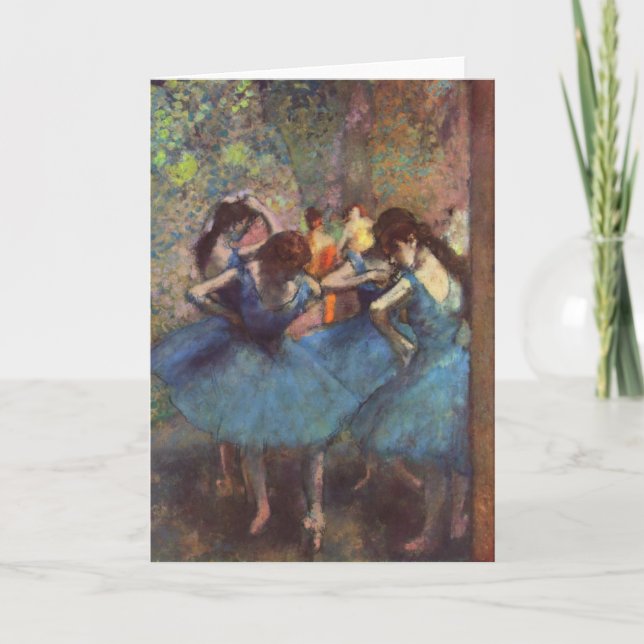 Carte Danseurs - Edgar Degas - 1890 (Devant)
