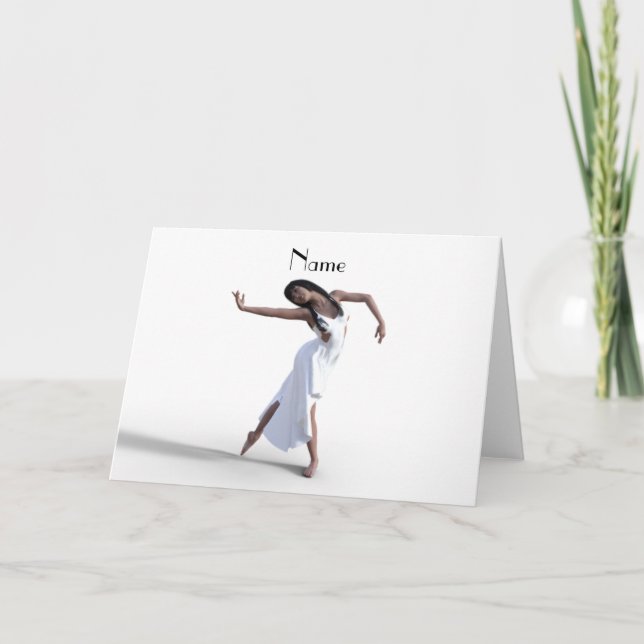 Carte Danseuse blanche Thunder_Cove (Devant)