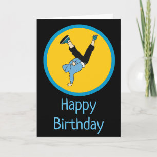 Carte danseuse Hip hop de rue