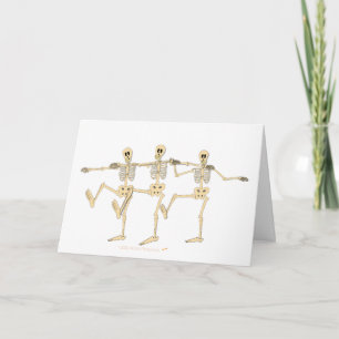 Carte Dansons Dansantes Danseuses Dessin D'Halloween