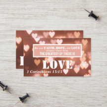 1 Corinthiens 13:13 AMOUR