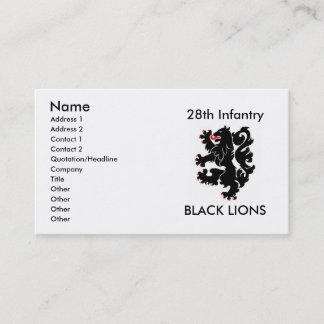 Carte D'appel 28ème télécarte noire de lions de FNI