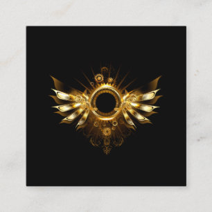 Carte D'appel Ailes de Steampunk