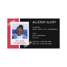 Alerte allergique Enfants Photo Médicale Urgence g