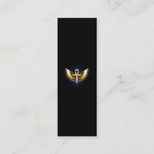 Carte D'appel Ankh or avec ailes