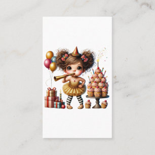 Carte D'appel Anniversaire de gnome drôle et excentrique