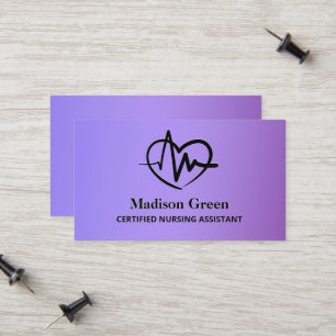 Carte D'appel Assistant en soins infirmiers certifié de l'AIIC