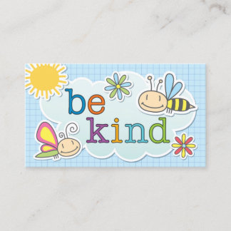 Carte D'appel Be Kind Cards - Encourage Acts of Kindness