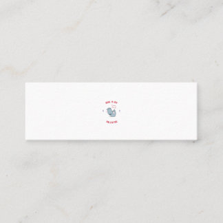 Carte D'appel Beaux animaux Valentines biologiste marin
