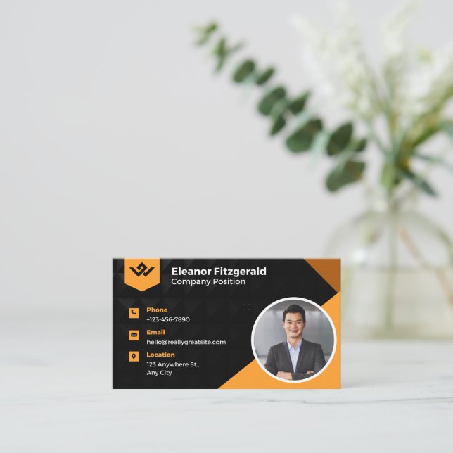 Carte d'appel / carte de visite (Debout devant)