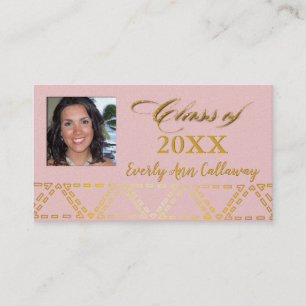 Carte D'appel Classe rose millénaire de la photo