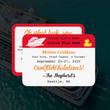 Conquêtes ! Tag de canard de croisière