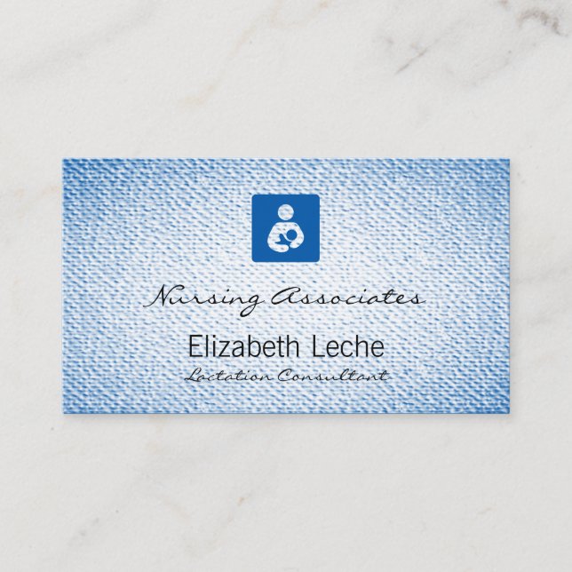 Carte D'appel Consultant en matière de lactation (Devant)