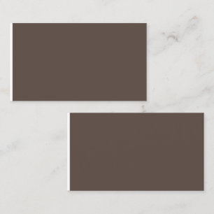 Carte D'appel Contre un mur Brown élégant