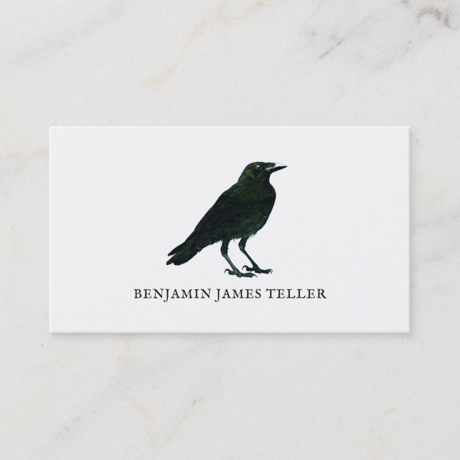 Carte d'appel de Black Crow (Devant)