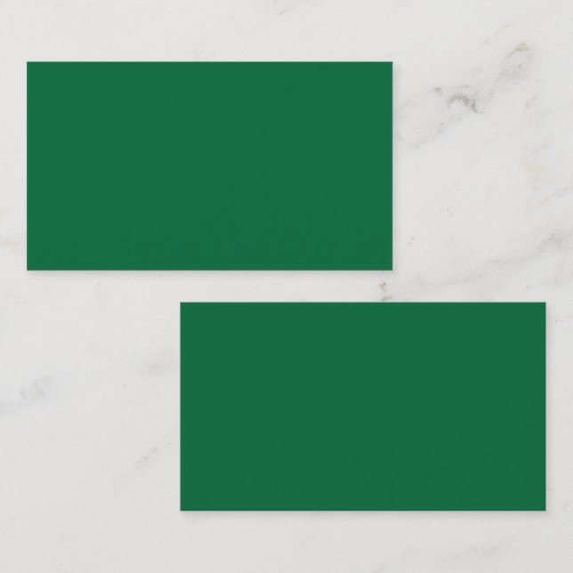 Carte D'appel Découvrez le mélange parfait de vert, azur, aqua, (Devant / Derrière)