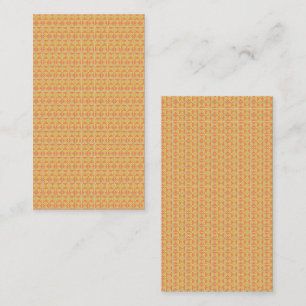 Carte D'appel Express votre style avec Vibrant orange et jaune