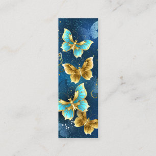 Carte D'appel Golden butterflies