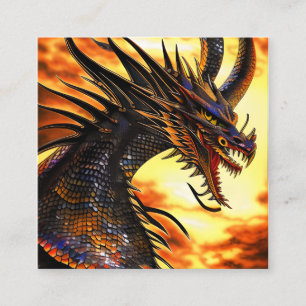 Carte D'appel Graphique de manga Dragon