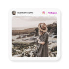 Instagram médias sociaux photo moderne blanc minim