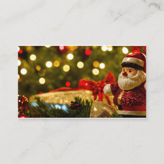 Carte D'appel Jolly Salutations de Père Noël.