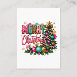 Carte D'appel Joyeux Noël prépa
