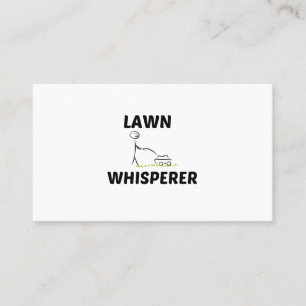CARTE D'APPEL LAWN WHISPERER