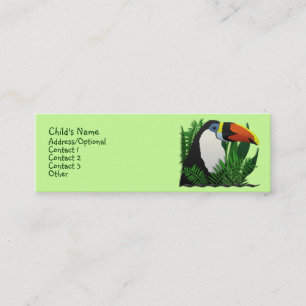 Carte D'appel Le toucan grand