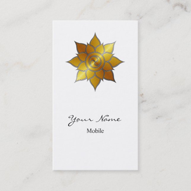 Carte D'appel Mandala (Devant)