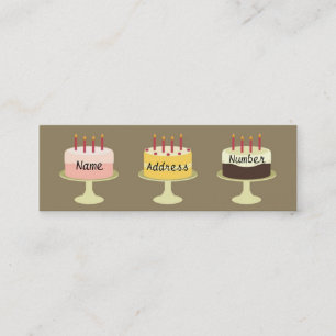 Carte D'appel Mangeons !