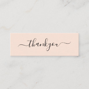 Carte D'appel Merci D'Entreprise Minimal Moderne Pour L'Insertio