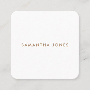 Carte D'appel Moderne minimaliste