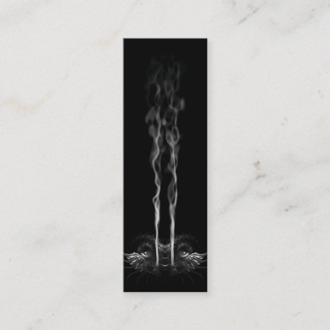 Carte d'appel noire SMOLDER NOIR Dragon Smoke (Devant)