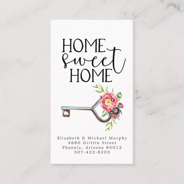 Carte D'appel Nouvelle adresse Changement d'adresse | Déplacemen (Devant)