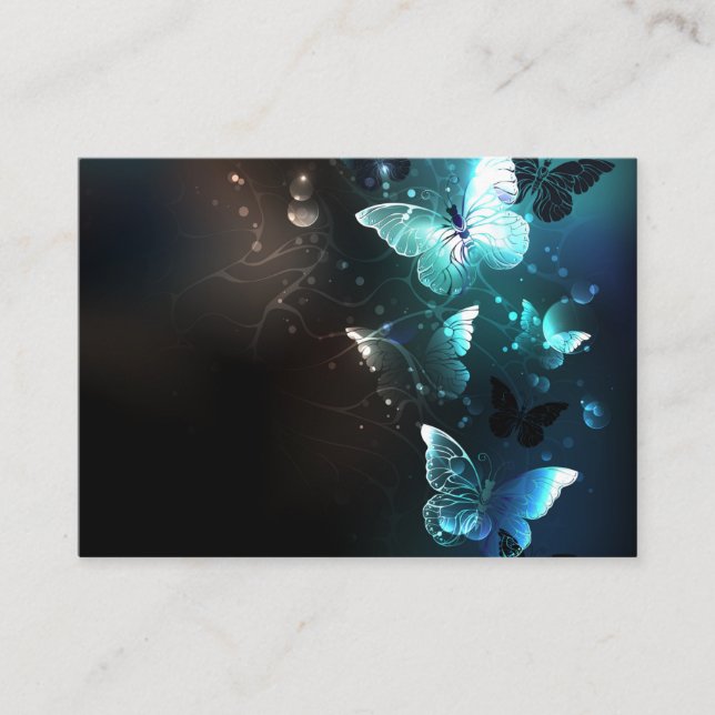 Carte D'appel Papillons de nuit (Devant)