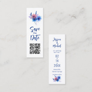 Carte D'appel 💍 Pastel Whispers Meadow Signet Enregistrer La Da