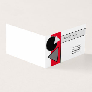 Carte d'appel pliée classique