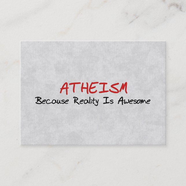 Carte D'appel Réalité impressionnante (Devant)