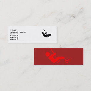 Carte d'appel Red Swinger