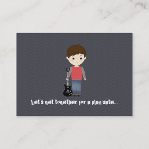 Carte D'appel Rock Star Birthday Boy