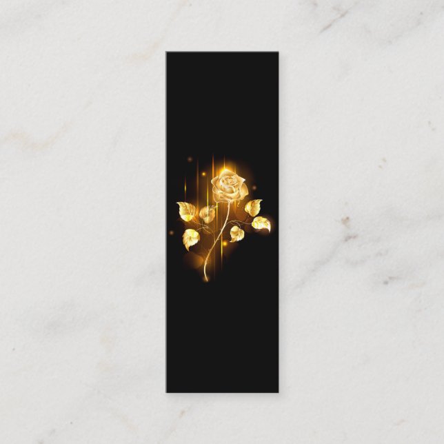 Carte D'appel Rose d'or ( rose d'or ) (Devant)