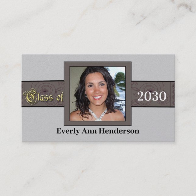 Carte D'appel Senior Pictures Class of 2010 Senior Cards (Devant)