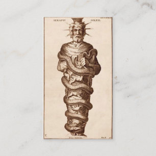 Carte D'appel Serapis Bey Chohan du quatrième rayon