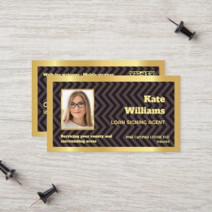 Carte D'appel 🏛️ signature d'un prêt notaire QR personnalisé
