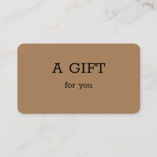 Carte D'appel simple minimum ajouter votre nom adresse texte log