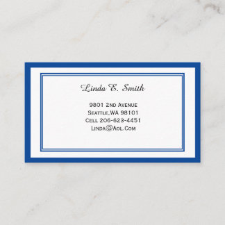 Carte d'appel standard