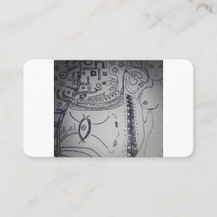 Carte D'appel style cubique yaei 