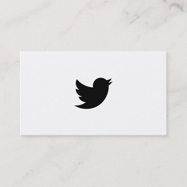 Carte D'appel suiveurs twitter (Devant)