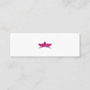Carte D'appel Symbole de méditation du pouvoir de Yoga Lotus Idé
